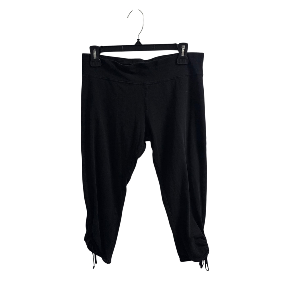 Level Eight Black Crop Capri Leggings Medium